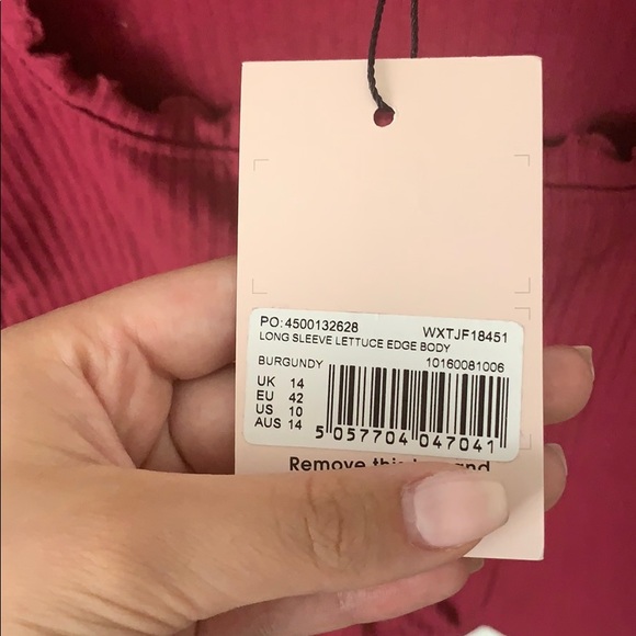 ASOS Ribbed Bodysuit + SH - Picture 6 of 6